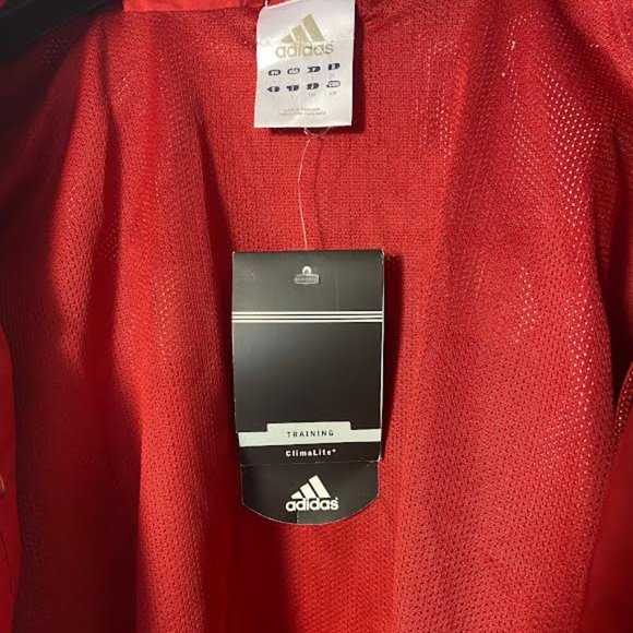 NWT $179 ADIDAS Men L Training CLIMALITE Football Ski Snowboard Hoodie Jacket - Picture 3 of 12